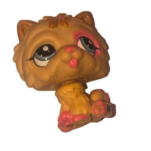 Littlest Pet Shop LPS Chow Chow Dog Figure #2304 - Good Condition